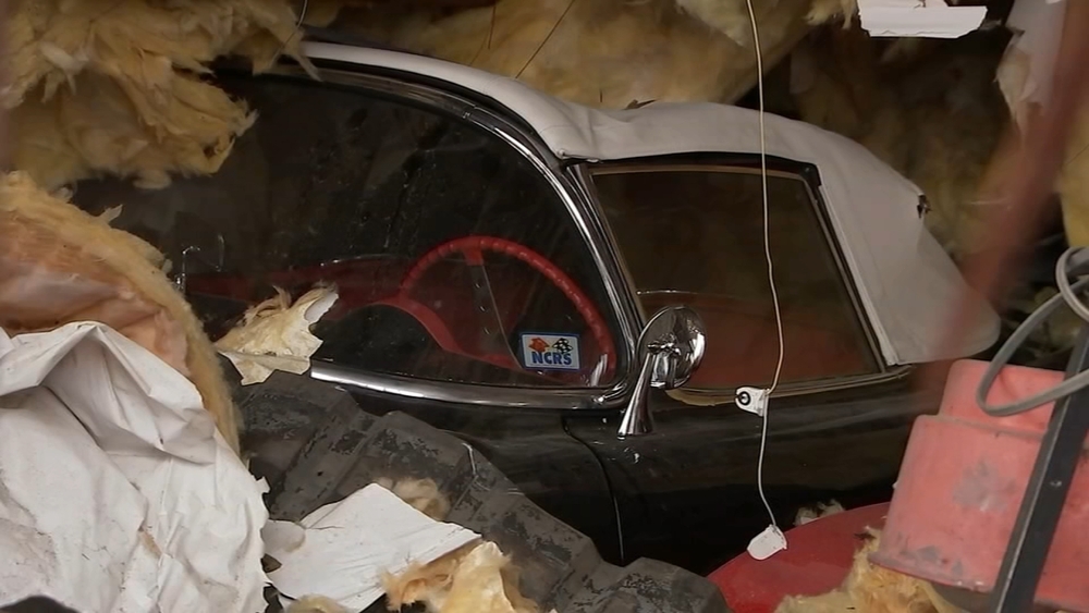 Corvette company gets first look at damages after blast