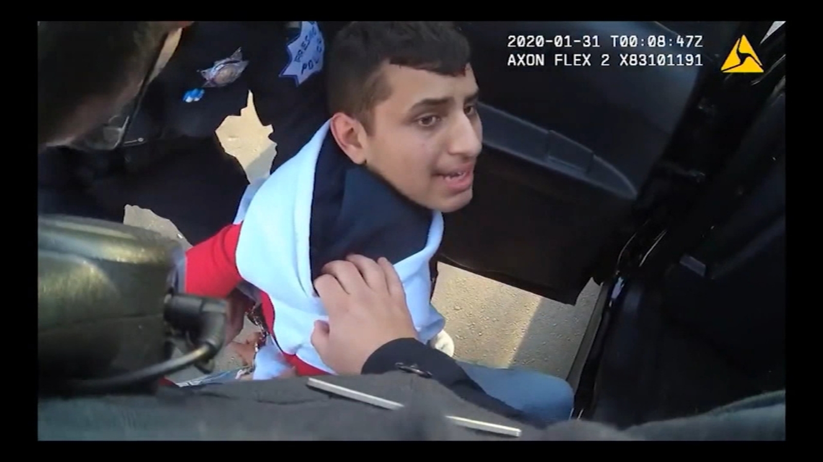 Fresno Police Department releases bodycam video showing teen with