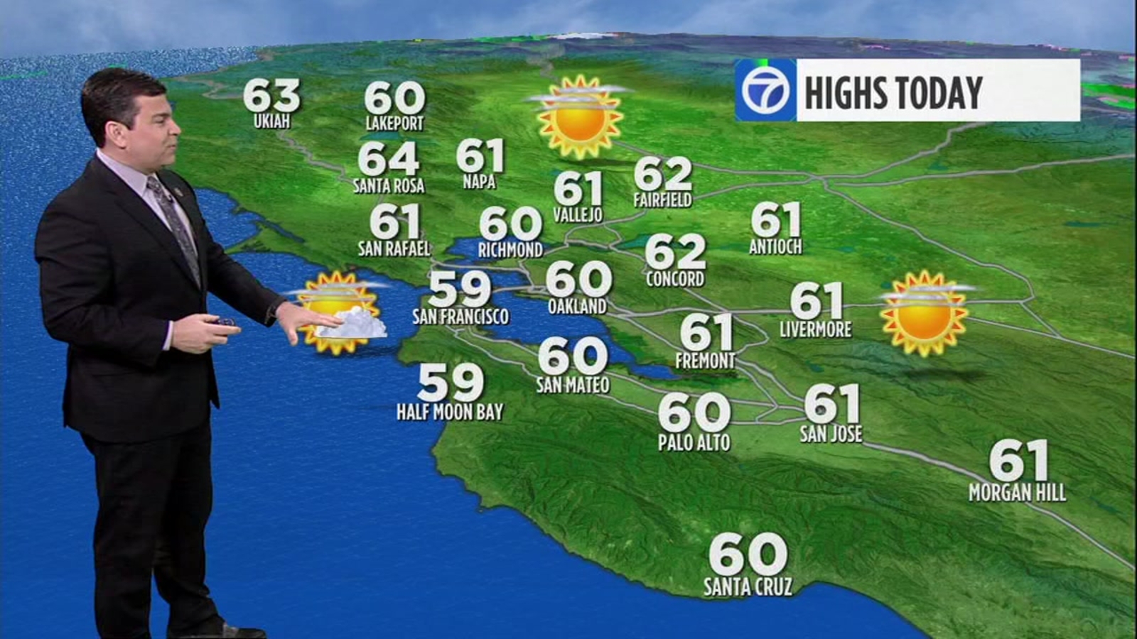 AccuWeather forecast for San Francisco, San Jose, Oakland and Bay Area