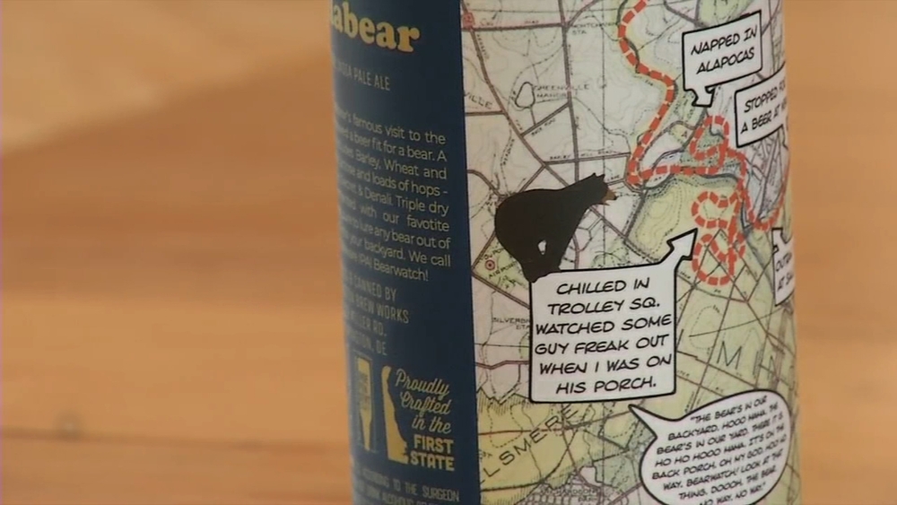 Delaware brewery creates new beer inspired by Delabear