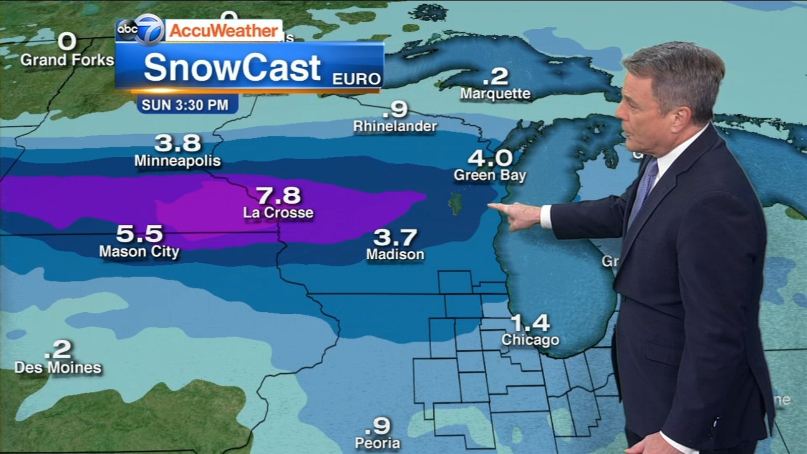 Chicago AccuWeather Mostly cloudy, flurries end overnight