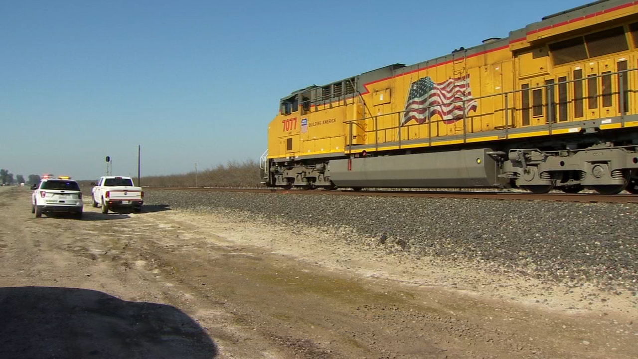One person dead after being hit by train in Tulare County