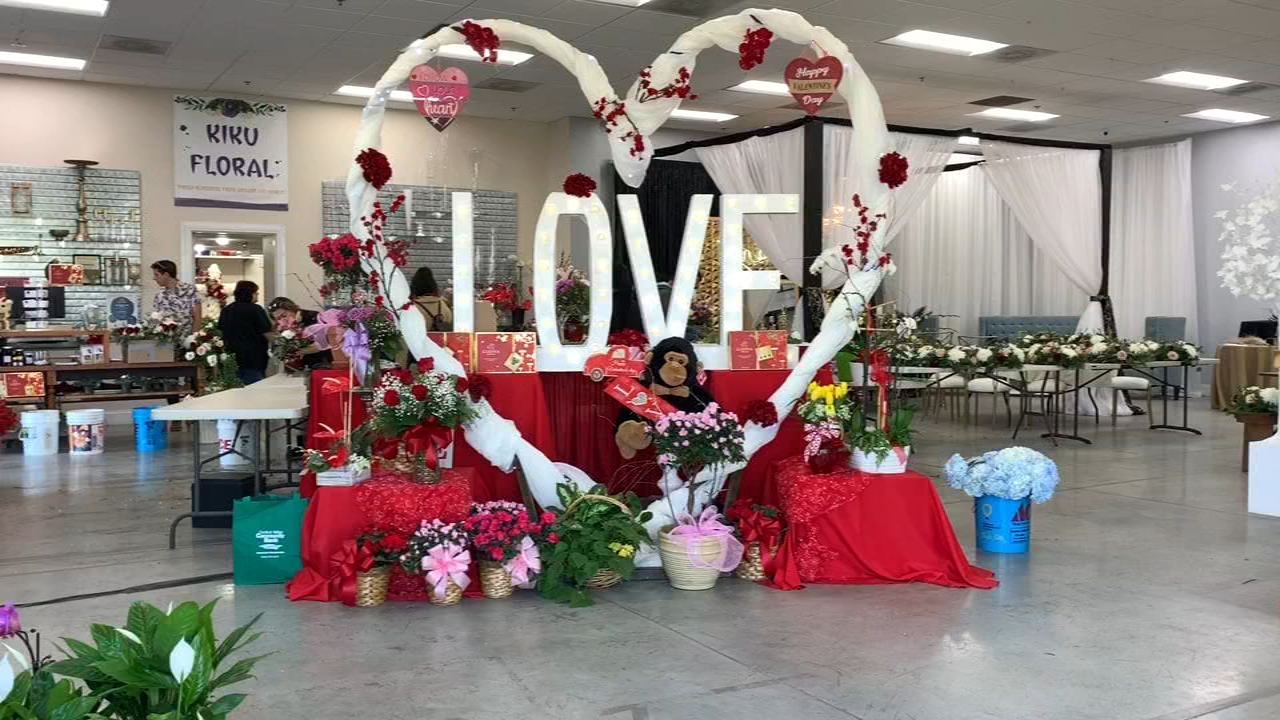Local flower shop working harder to be prepared for Valentine's Day