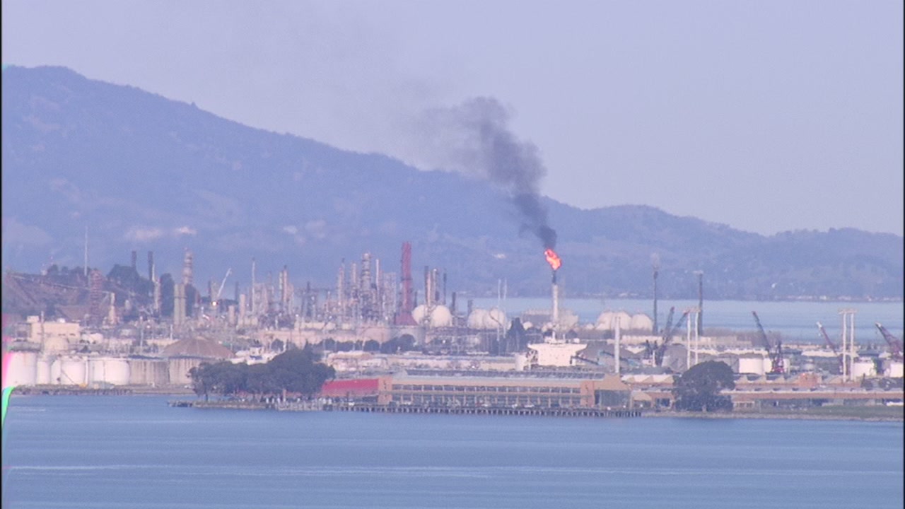 'Upset' on unit causes flaring at Chevon Refinery