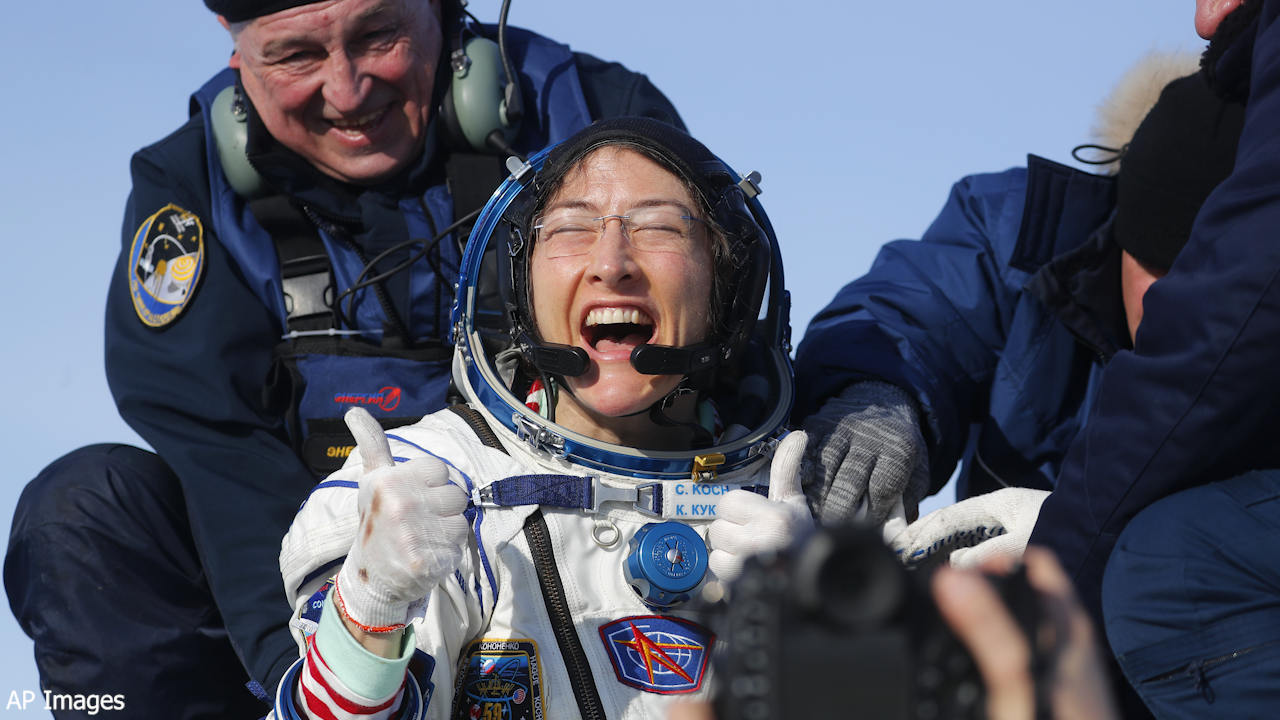 What this NASA astronaut came home to after historic mission