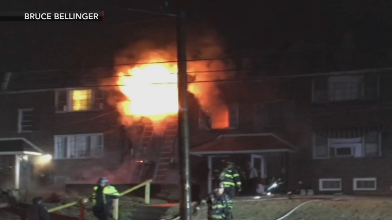 3-alarm Darby Township fire displaces apartment complex residents