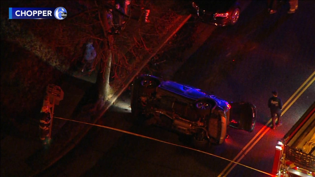 Woman injured in overturned crash in Somerton