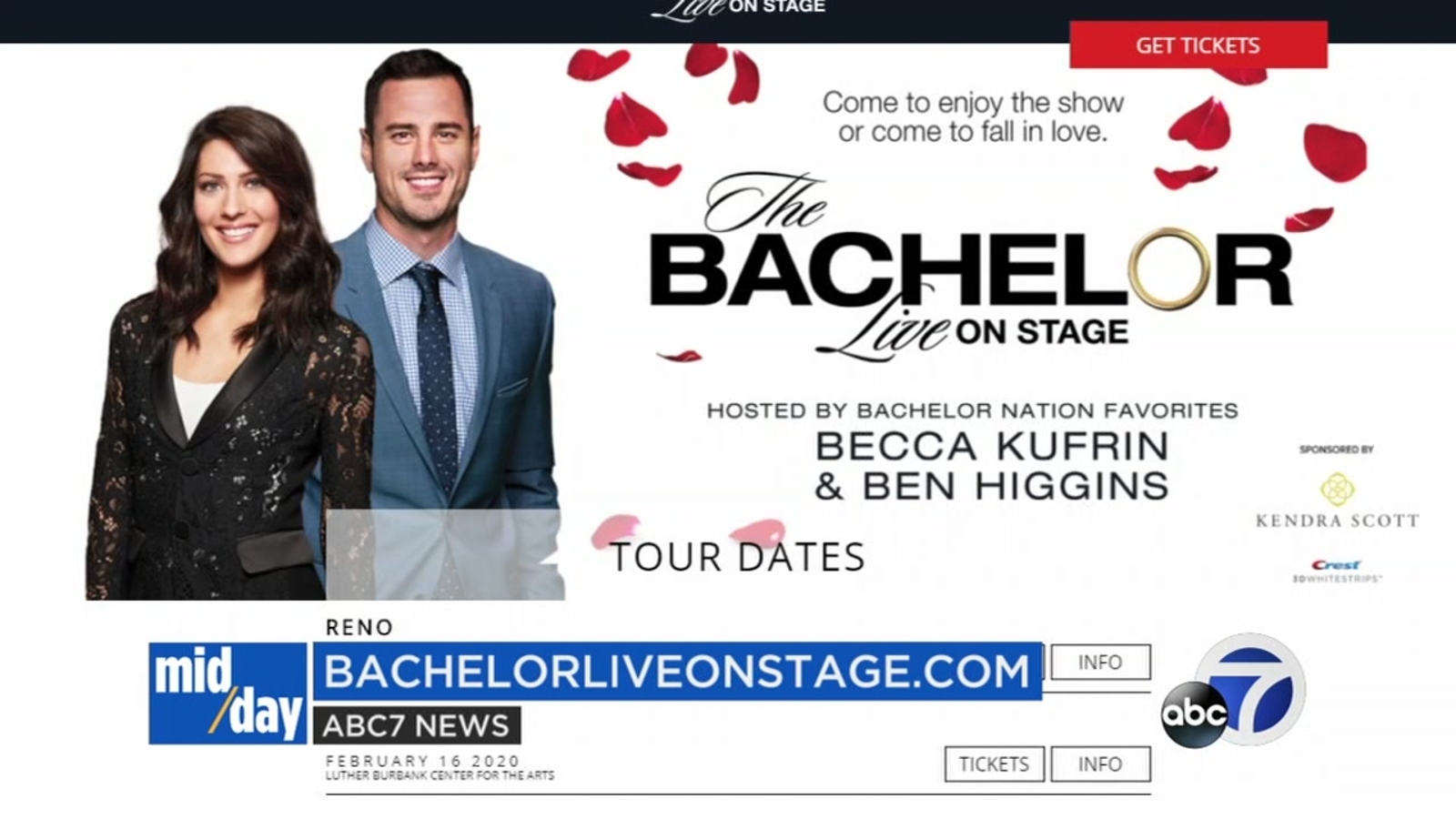 'Bachelor Live on Stage' coming to the Bay Area this weekend, get to