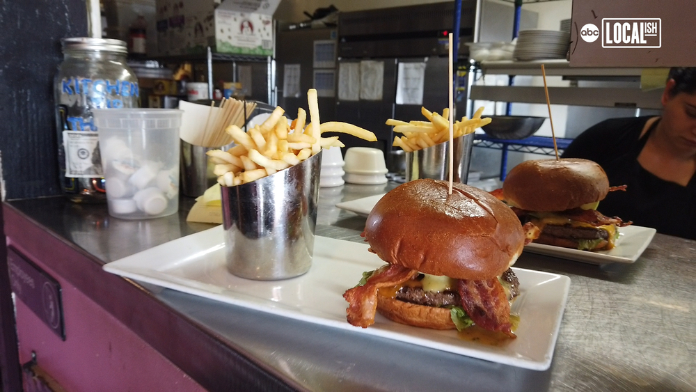 Snickers in a burger? Salt and sweet heaven