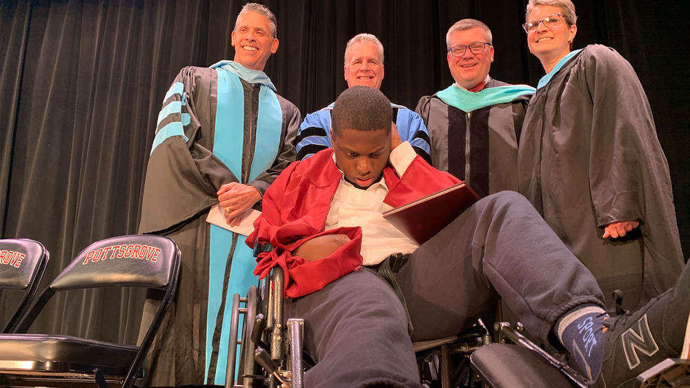 Terminally ill student gets special graduation