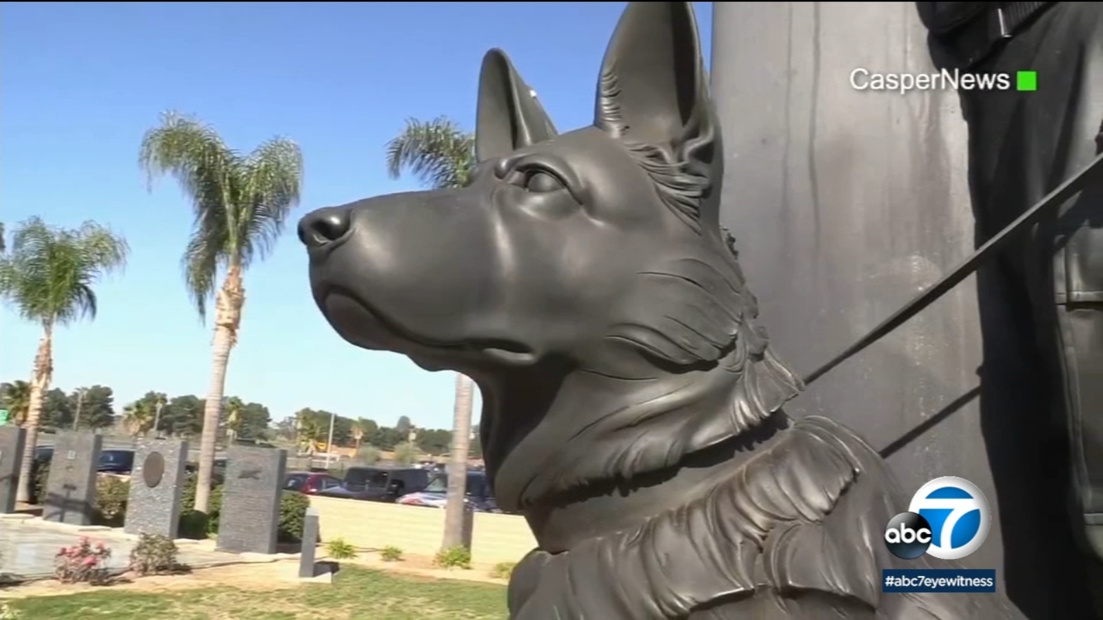 Veterans mark anniversary of War Dog Memorial at March Air Reserve Base
