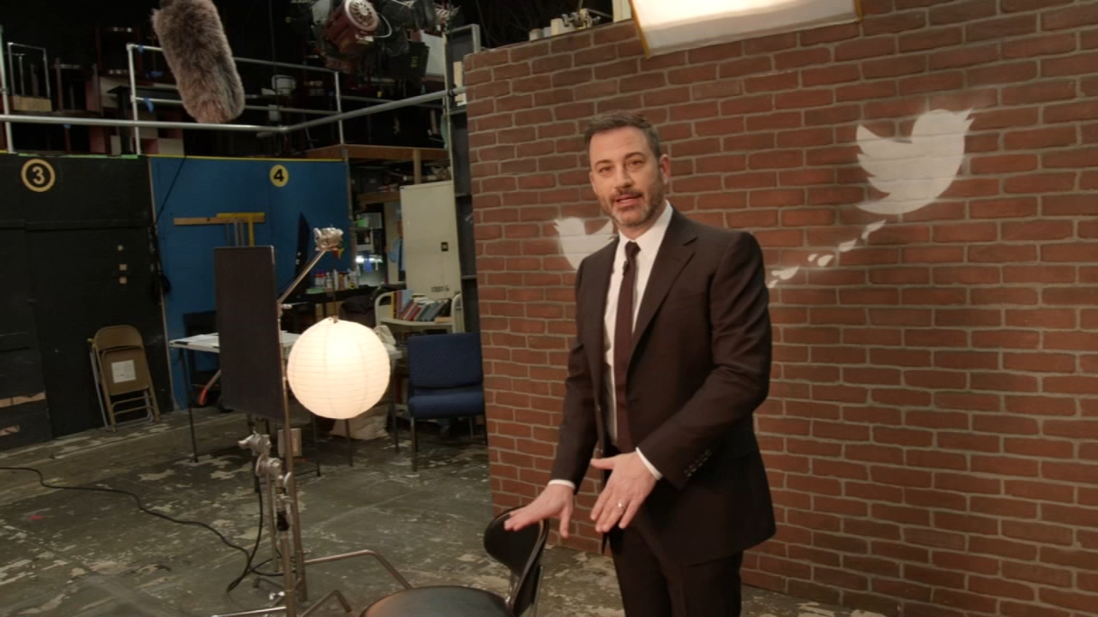 Jimmy Kimmel, Guillermo give behind the scenes tour of late night show