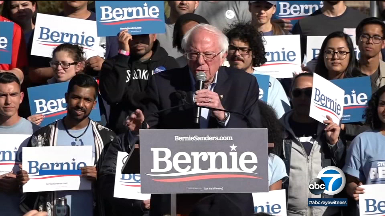Sanders leads in latest ABC News/Washington Post poll