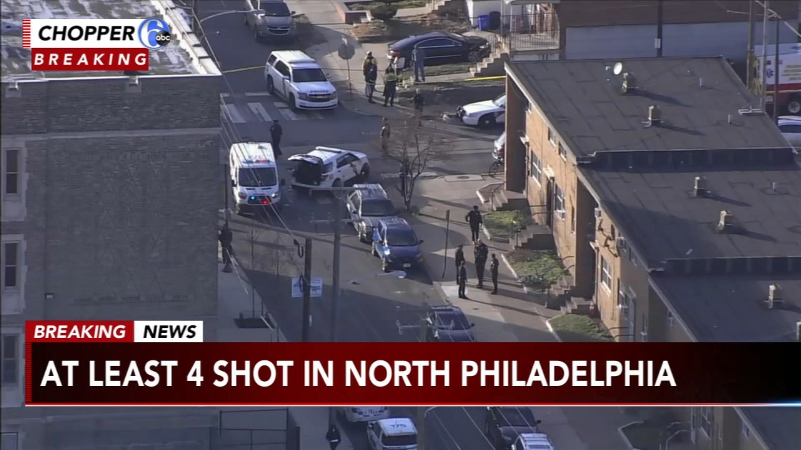 North Philadelphia shooting leaves at least 4 injured