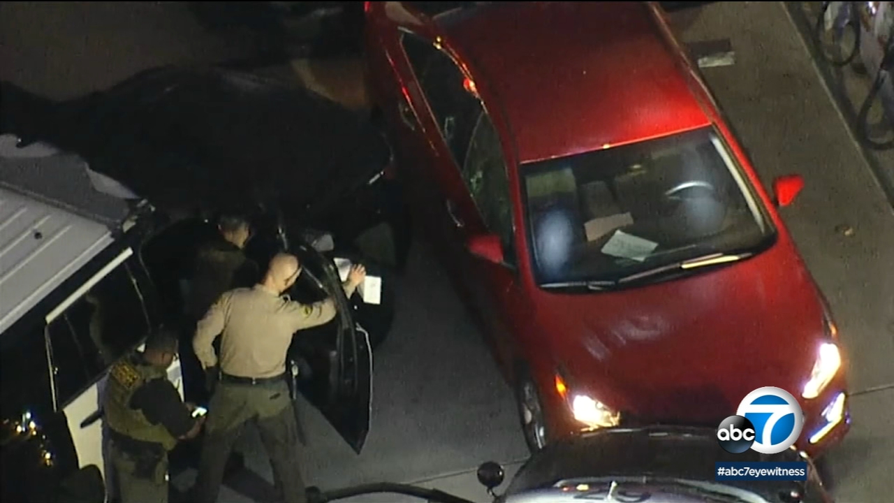 Bizarre standoff at Walnut gas station ends with no arrest