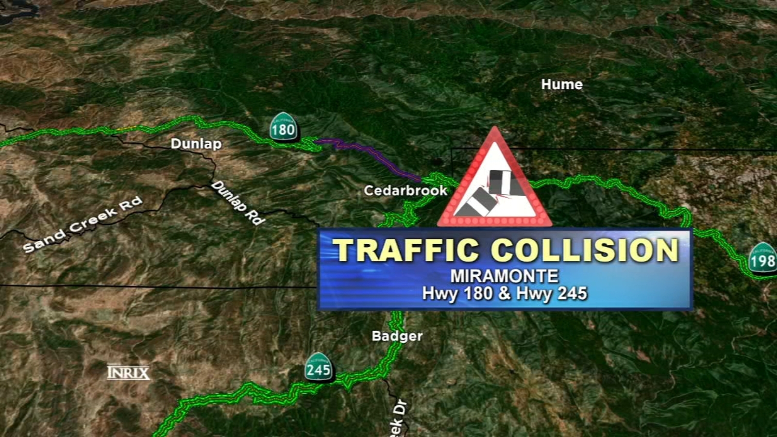 60yearold Visalia man killed Highway 180 crash west of Kings Canyon