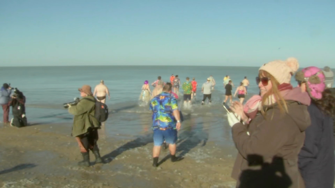 Super Plunge: Brave souls jump into Lake Michigan once an hour for 24 hours