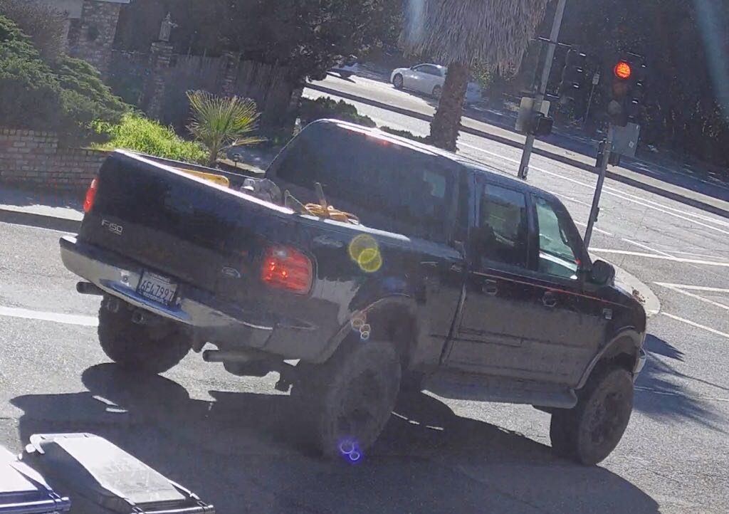 Image of vehicle California Highway Patrol officers are looking for connected to a fatal hit and run in Castro Valley on Monday, Feb. 24, 2020.