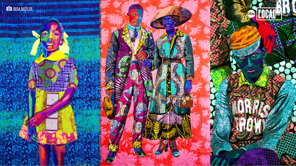 Textile Artist Builds Beautiful Quilted Portraits