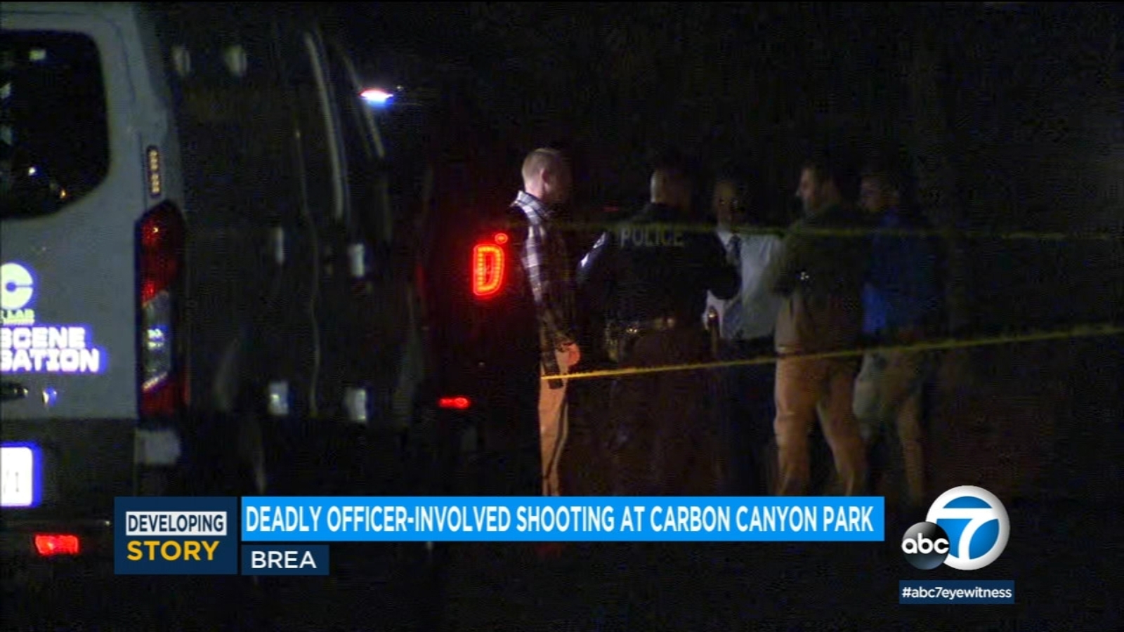 Suspect dead after officerinvolved shooting at Brea park ABC7 Los