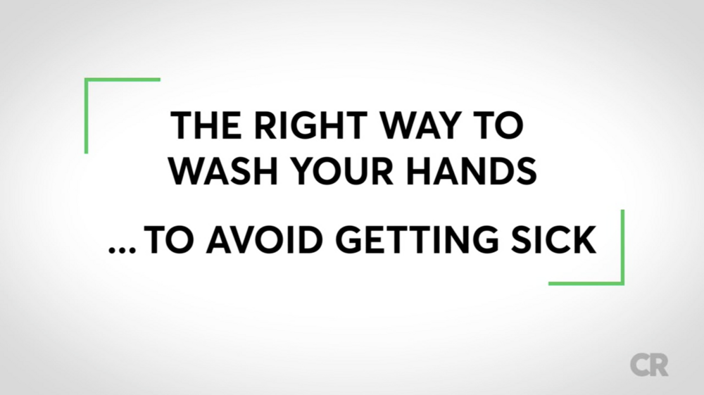 The right way to wash your hands
