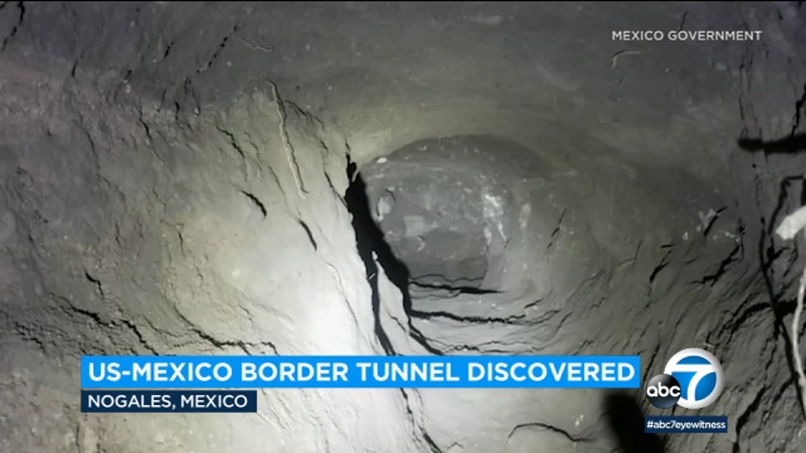 50foot tunnel found crossing border between Mexico and Arizona ABC7