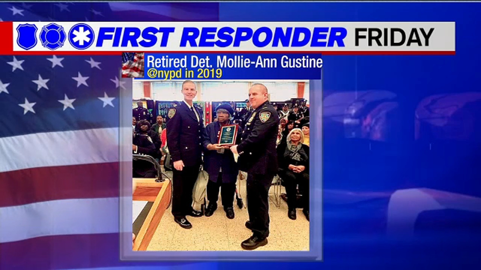 First Responder Friday Retired Nypd Detective Mollie Ann Gustine Abc7 New York