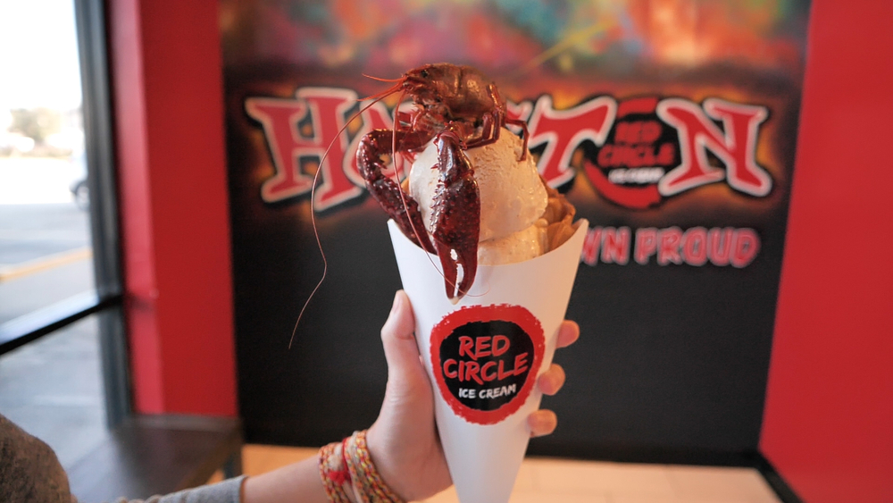 Would you try crawfish ice cream?