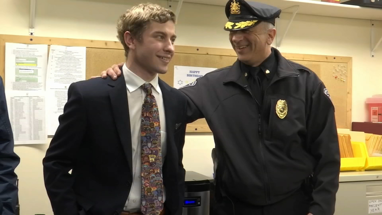 Malvern teen visits 71 police departments to raise autism awareness