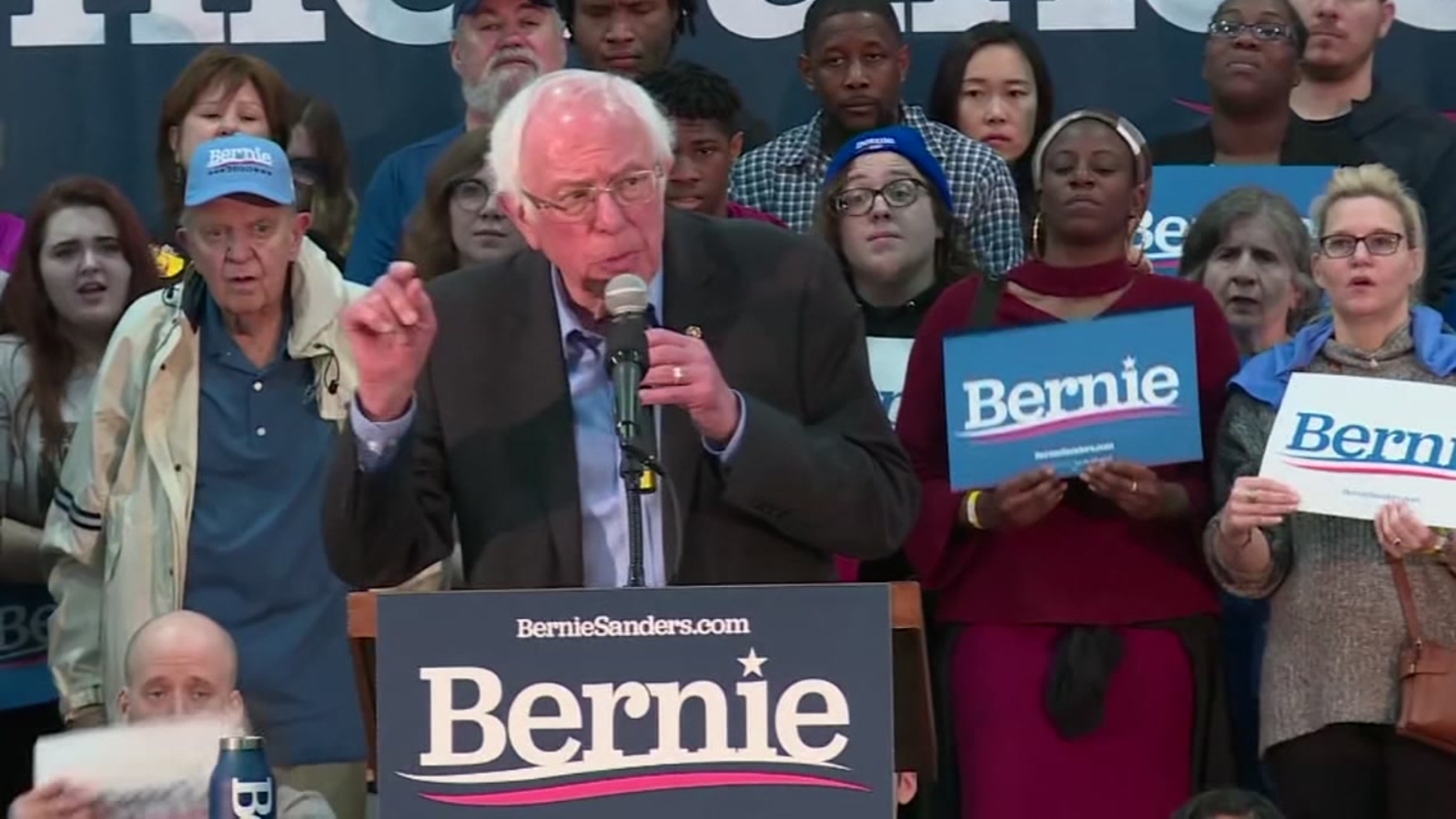 Bernie Sanders holds rally in San Jose ahead of CA Primary ABC7 San