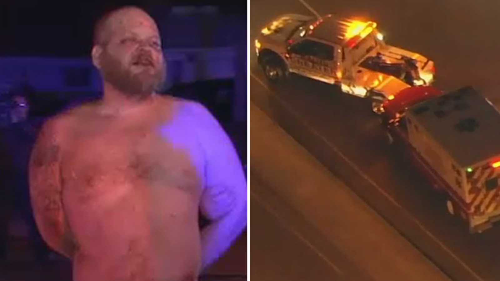 Philadelphia police chase Tow truck driver recounts trying to stop