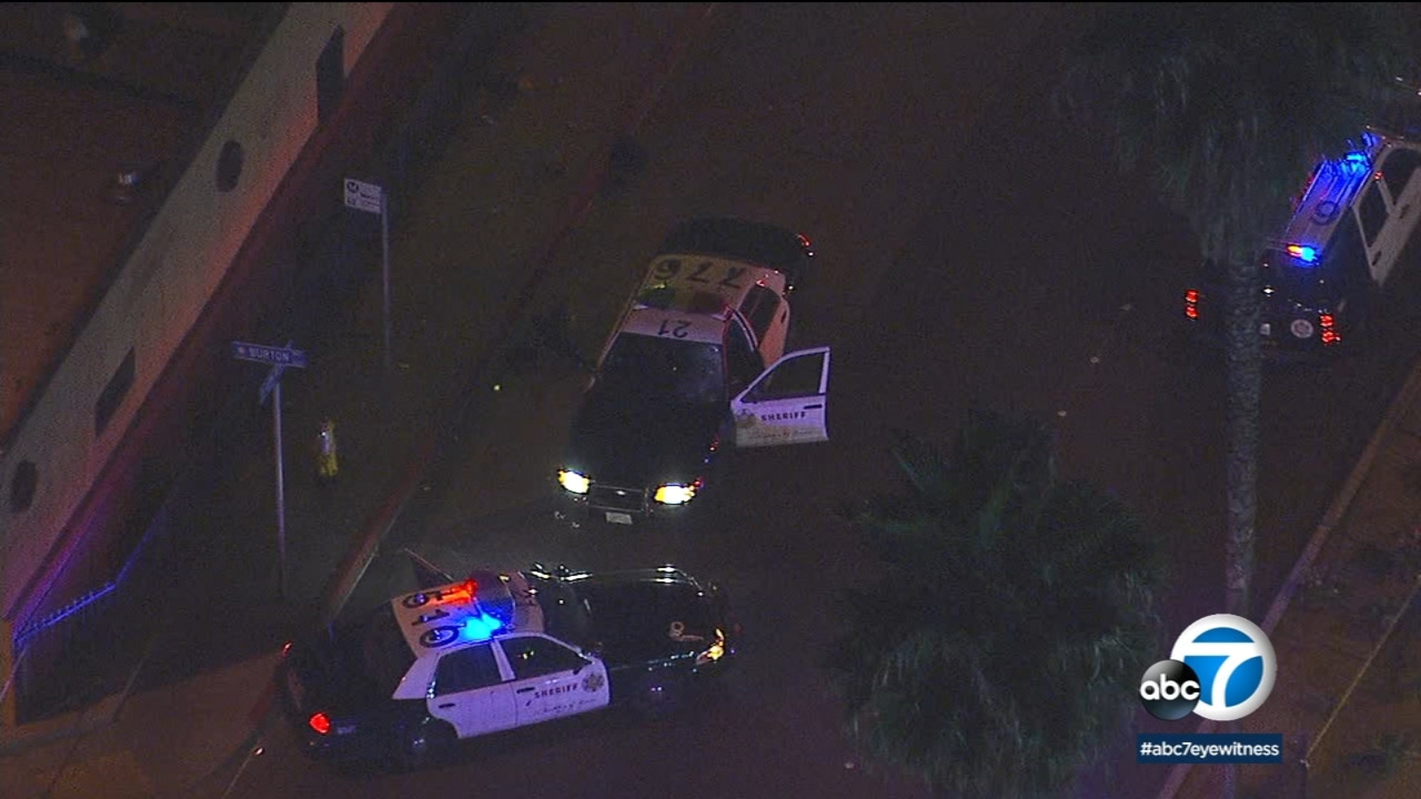Pedestrian struck, injured by sheriff's deputy car in Lynwood ABC7