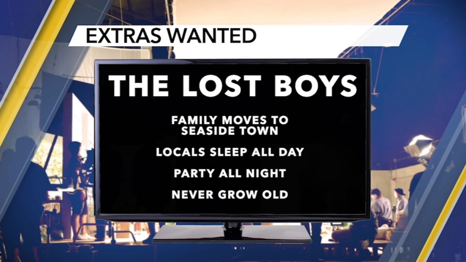 CW series 'The Lost Boys' casting paid extras in North Carolina 1 CW series 'The Lost Boys' casting paid extras in North Carolina 1