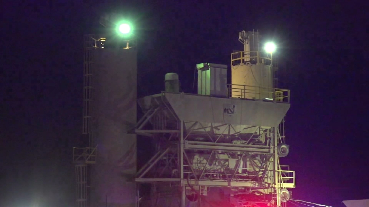 Man dies after being trapped in concrete hopper