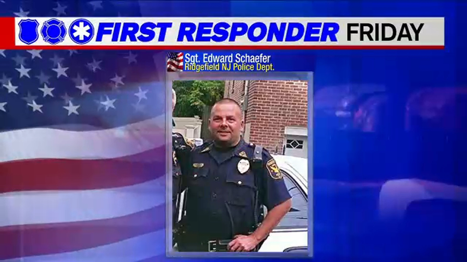 First Responder Friday Ridgefield New Jersey Police Sergeant Edward