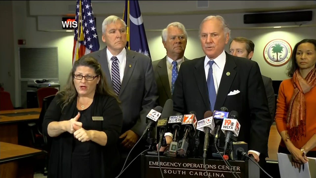 SC governor, health officials give update on 2 presumptive positive cases of coronavirus