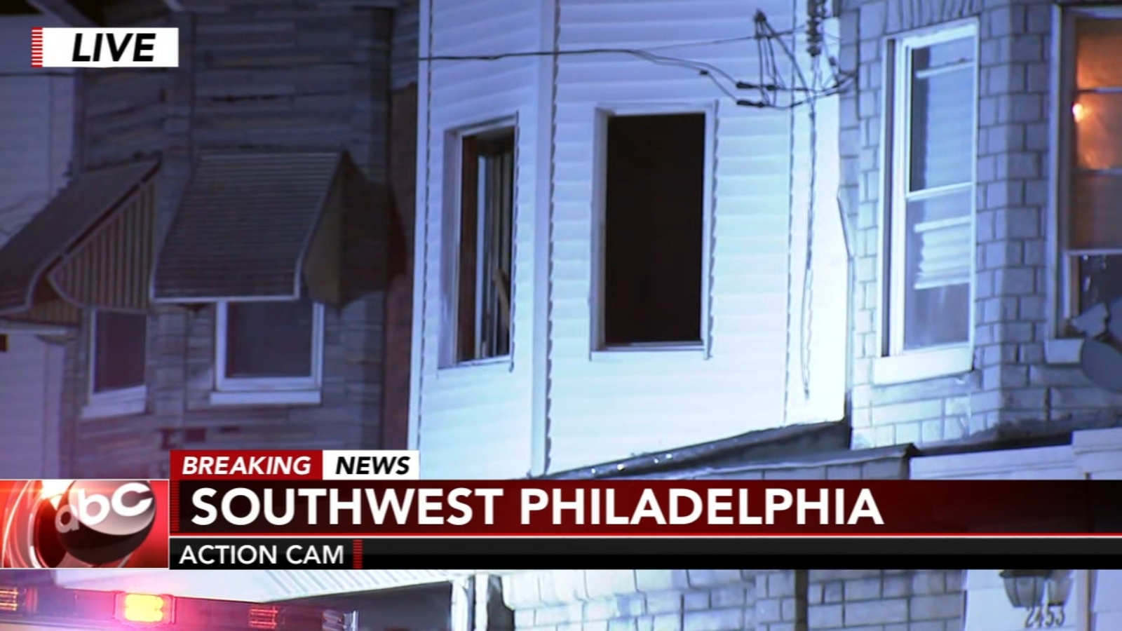 Woman injured in Southwest Philadelphia row home fire - 6abc Philadelphia