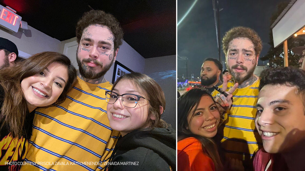 Post Malone gets his wing fix at Pluckers in Houston
