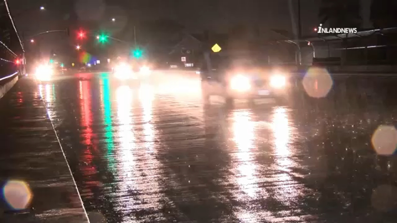 Rain storm drenches Southern California roads, creates slick conditions for morning commute