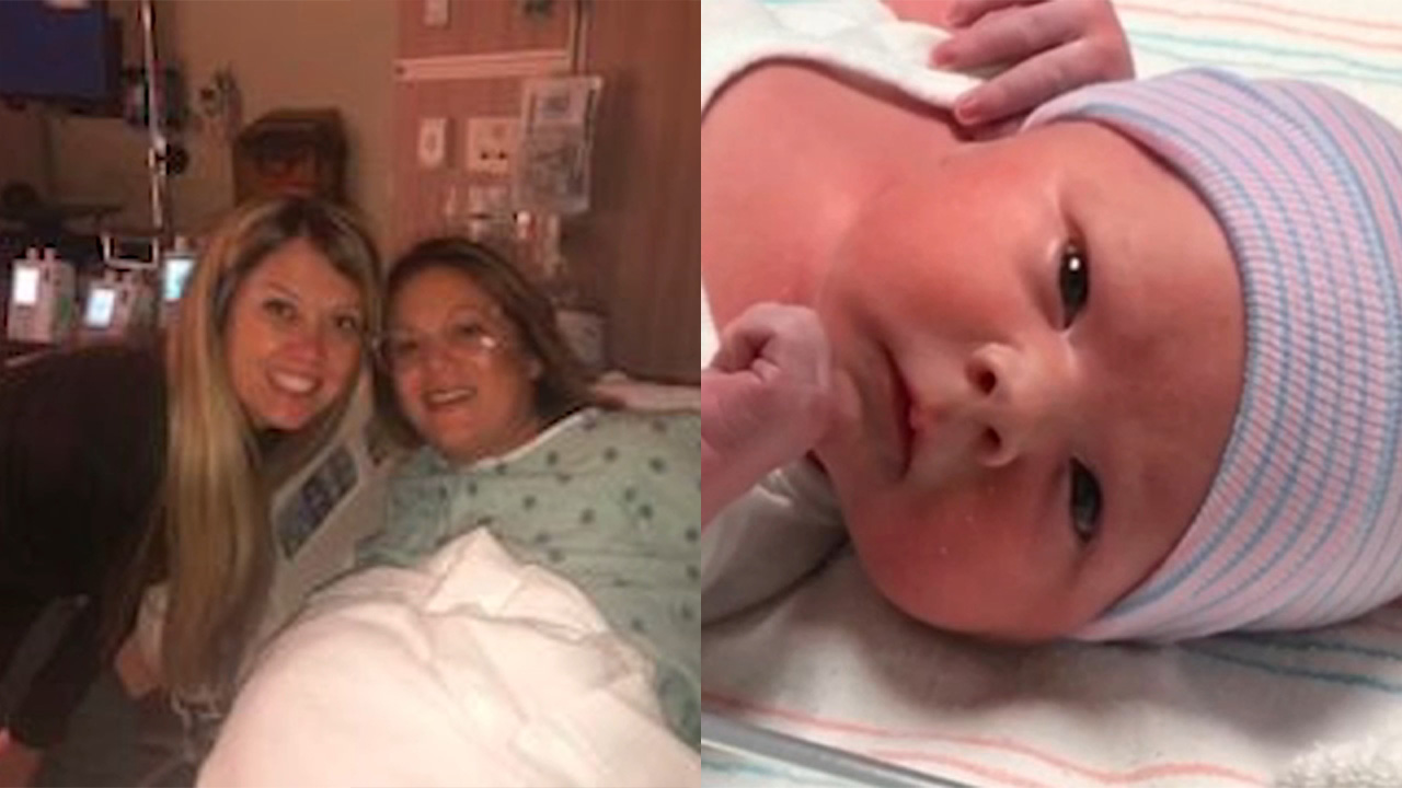 A woman became the surrogate for a cancer survivor