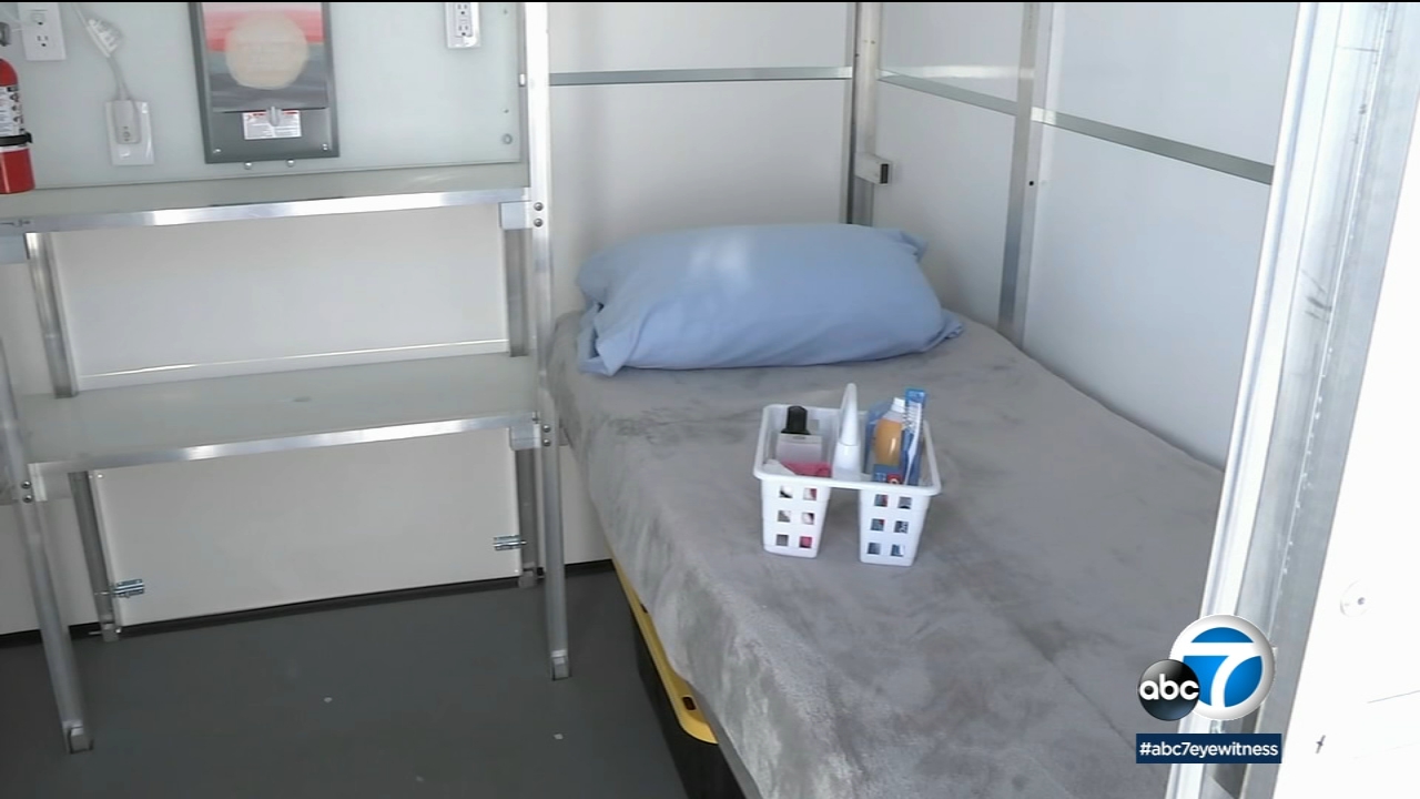 Cabins provide Riverside's homeless with shelter