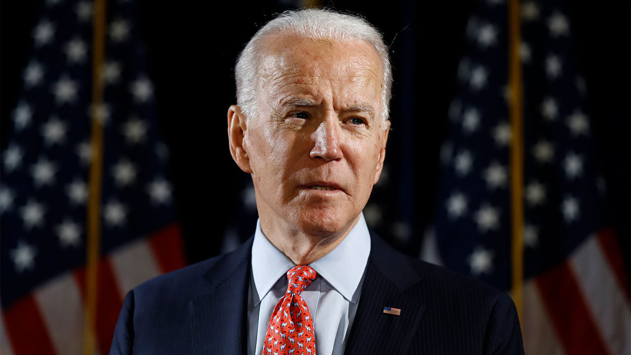 Joe Biden addresses coronavirus pandemic