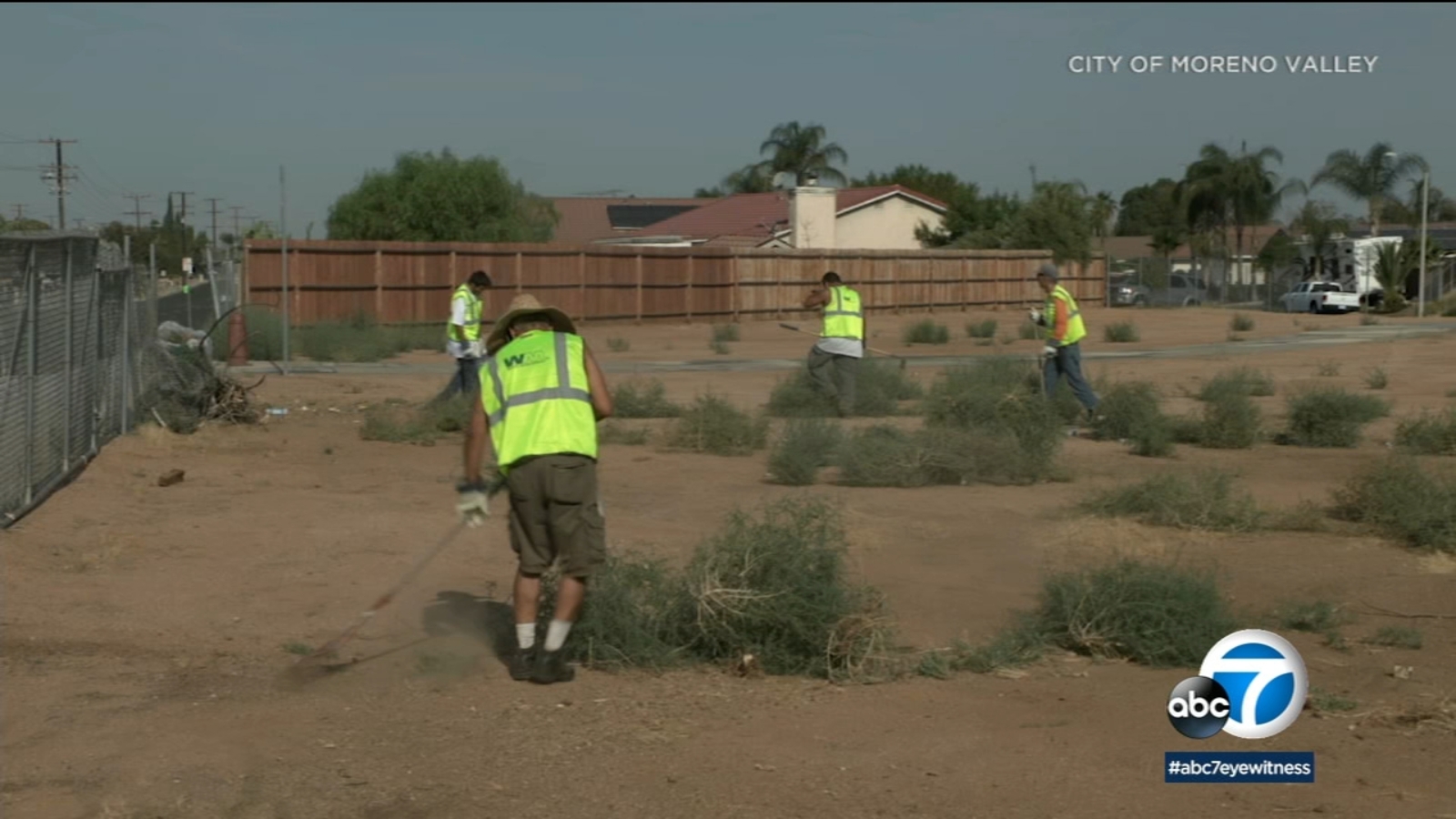 Moreno Valley program helps homeless people get jobs, clean up city