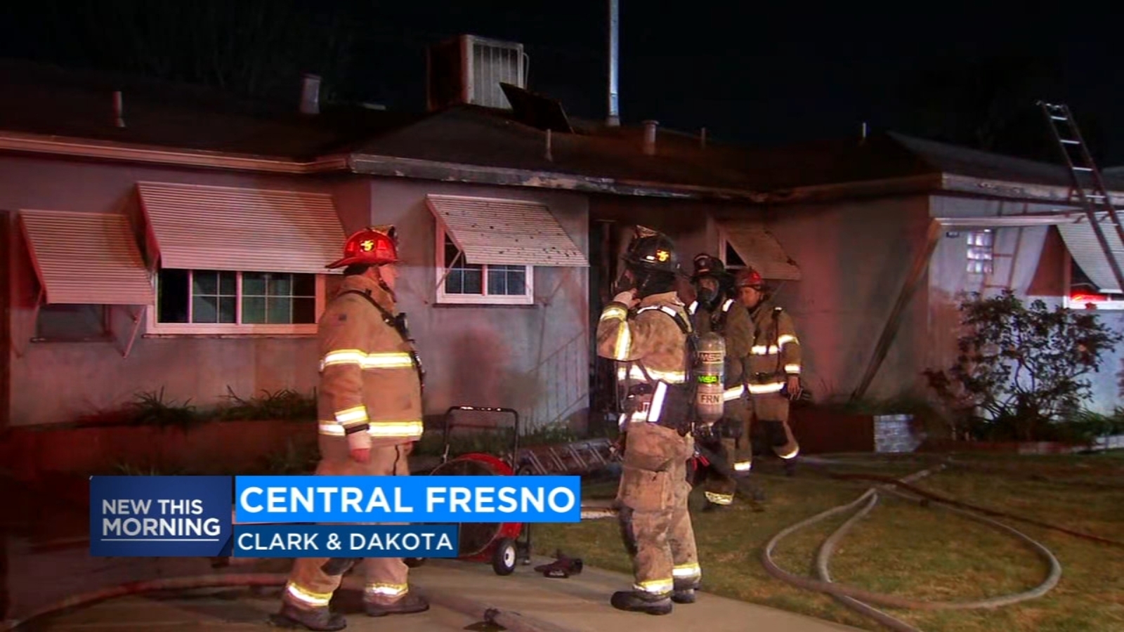 Firefighters put out early morning house fire on Dakota Avenue in ...
