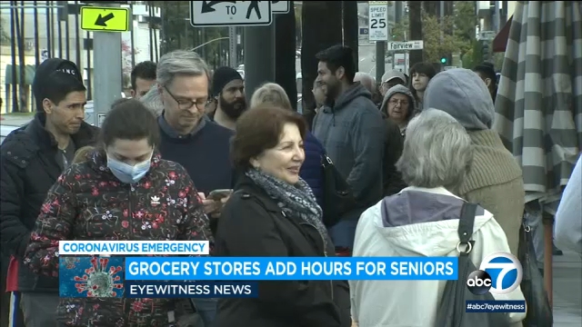Coronavirus: La Habra market offers exclusive shopping window for seniors