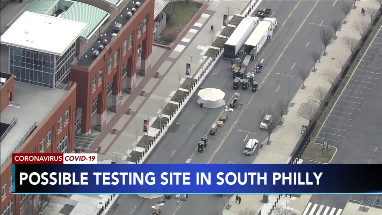 Possible testing site in South Philadelphia