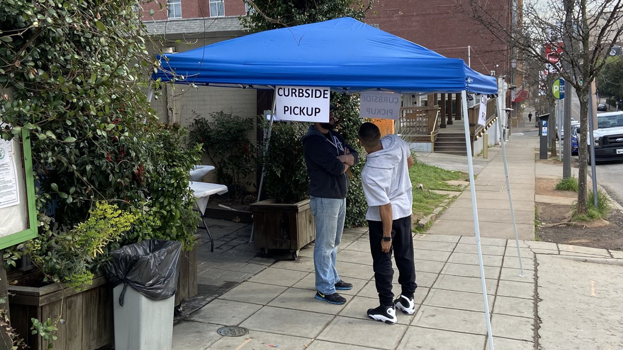 City of Raleigh launches 'pick-up zones' to help restaurants, bars with carry-out, delivery orders