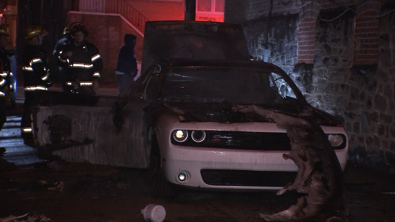 Car fire spreads to homes in Hunting Park