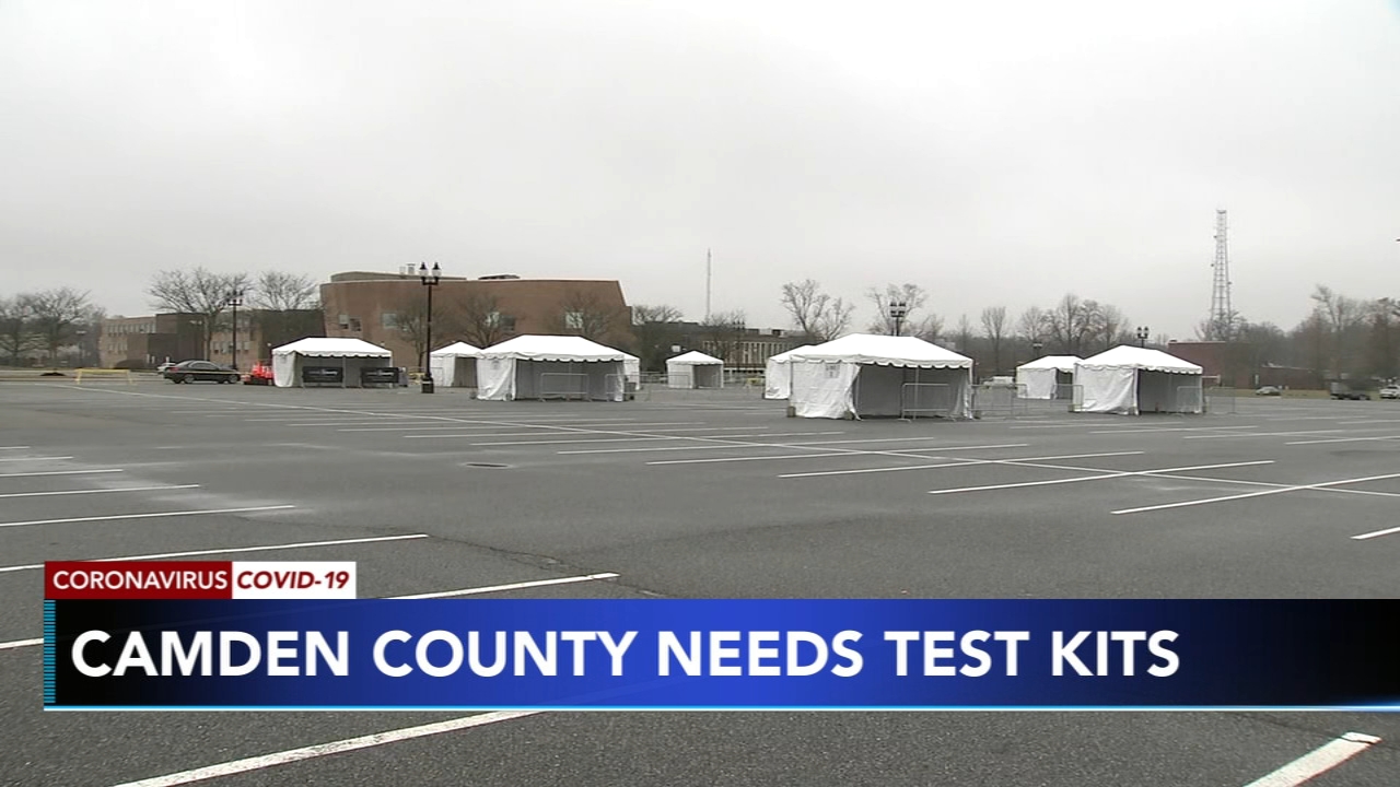 Camden County still waiting on COVID-19 test kits