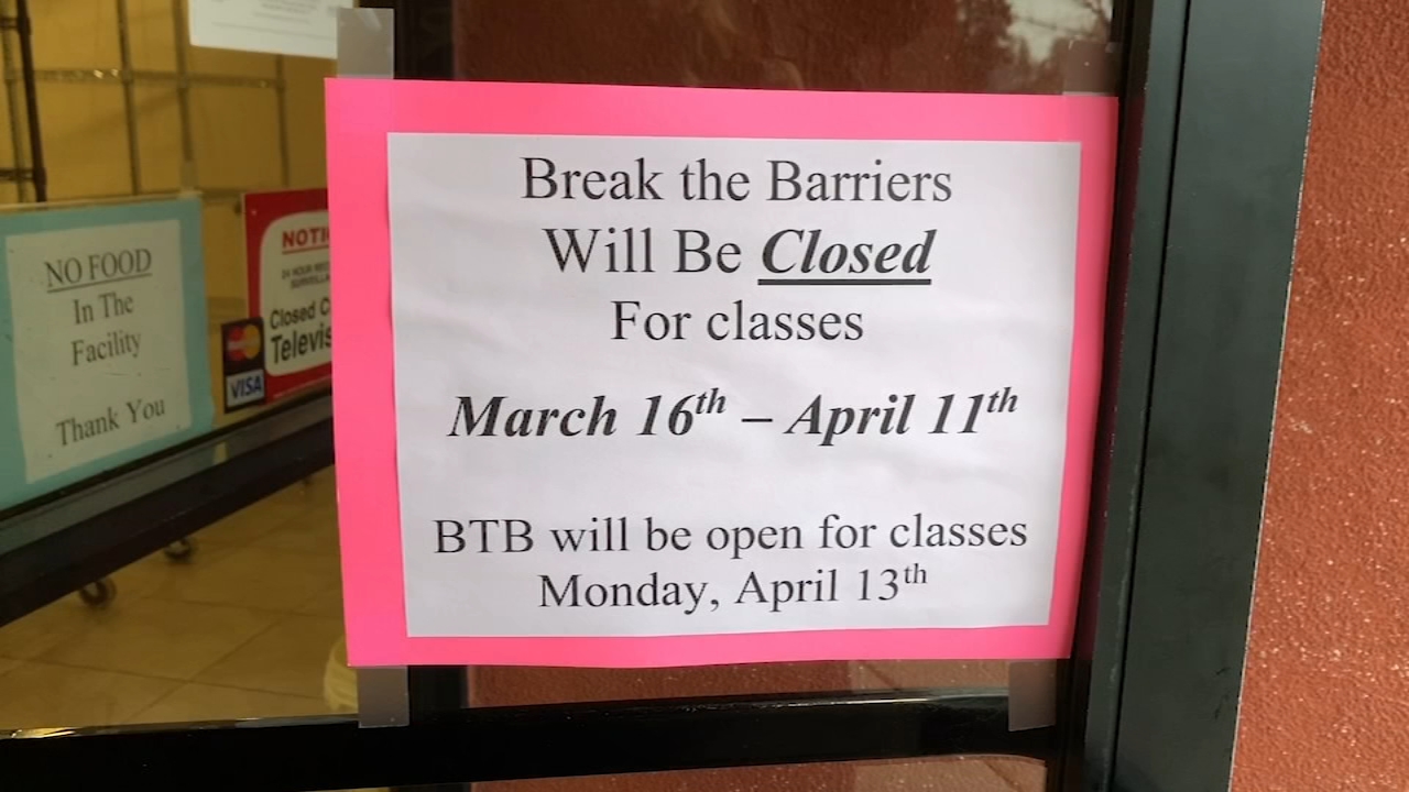 Break the Barriers closes doors, hopes to open mid April